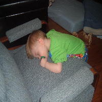 Sleeping Standing Up...
Aug. 11, 2006