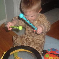 Brayden & his Drum
Jan. 21, 2007