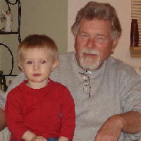 Dinner with Grandpa!
March 15, 2007
