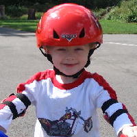 Brayden's First Time on His Bike!
August 10, 2007